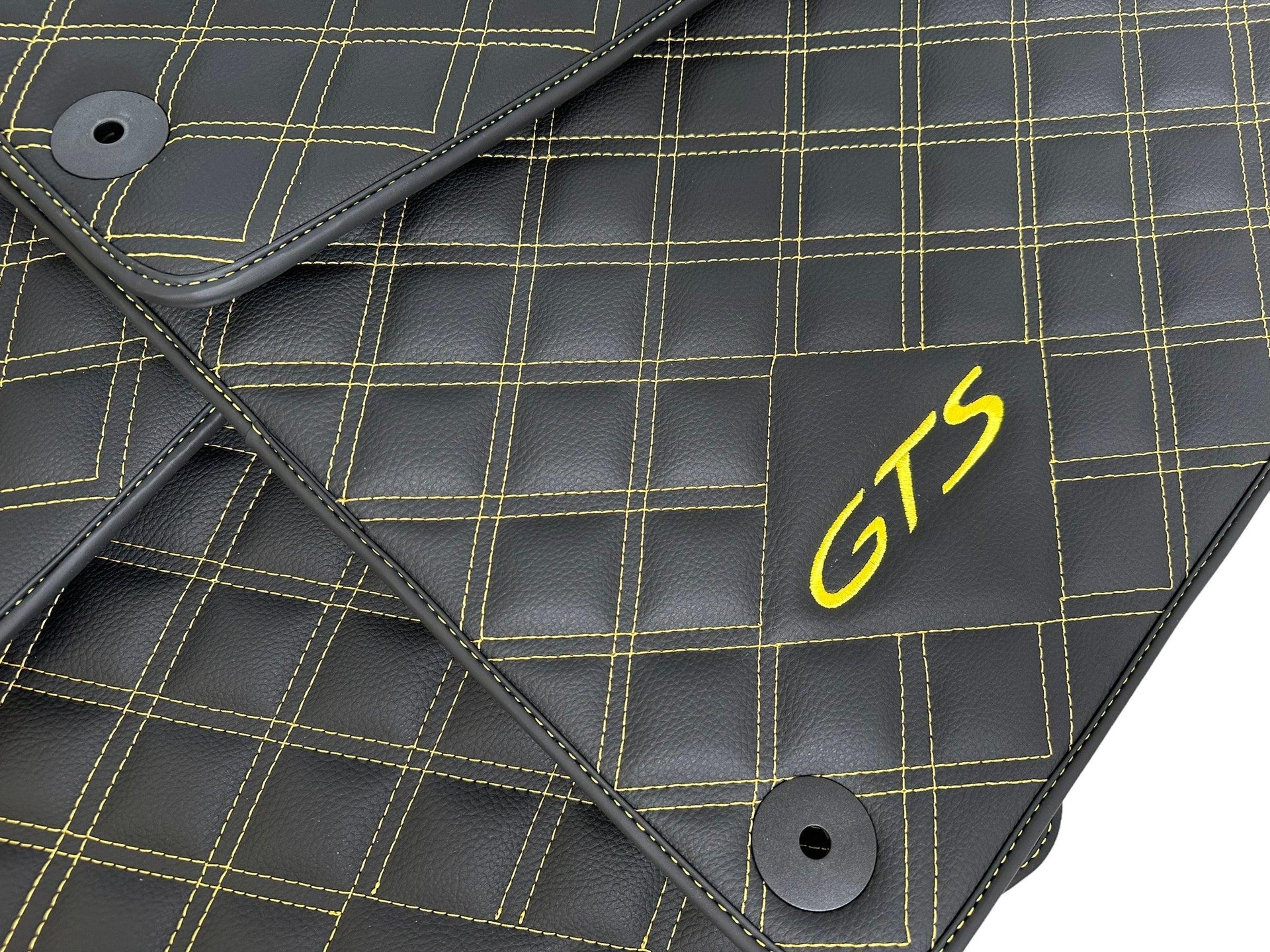 Leather Floor Mats for Porsche Taycan GTS (2019-2023) - AutoWin