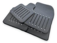 Leather Floor Mats For Rolls Royce Black Badge Phantom VIII (2017-2024) Black - AutoWin