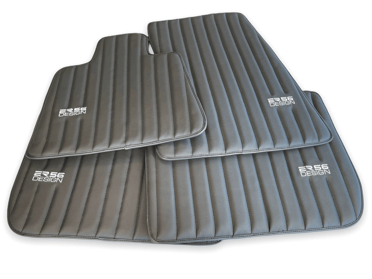 Leather Floor Mats For Rolls Royce Ghost Series II (2021-2024) ER56 Design Brand - AutoWin