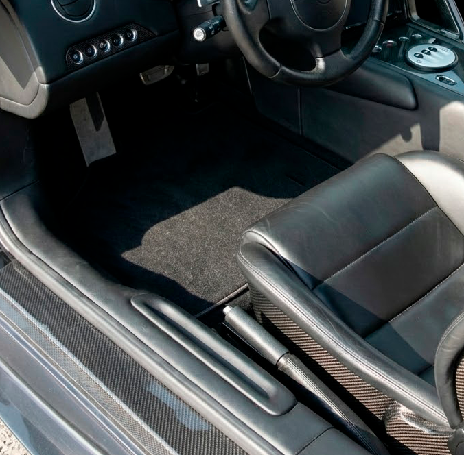 Customizable Floor Mats for Lamborghini Murcielago Embroidery AutoWin Brand