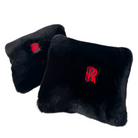 Black Sheepskin Pillows Set for Rolls-Royce - Luxurious Comfort
