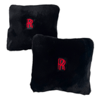Black Sheepskin Pillows Set for Rolls-Royce - Luxurious Comfort