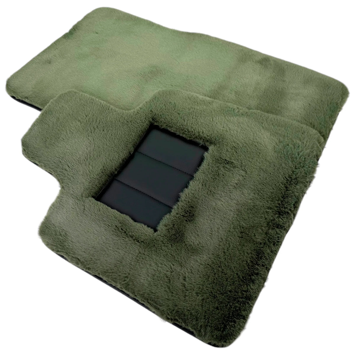 Light Green Sheepskin Floor Mats for Rolls-Royce Phantom VIII (2017-2024)