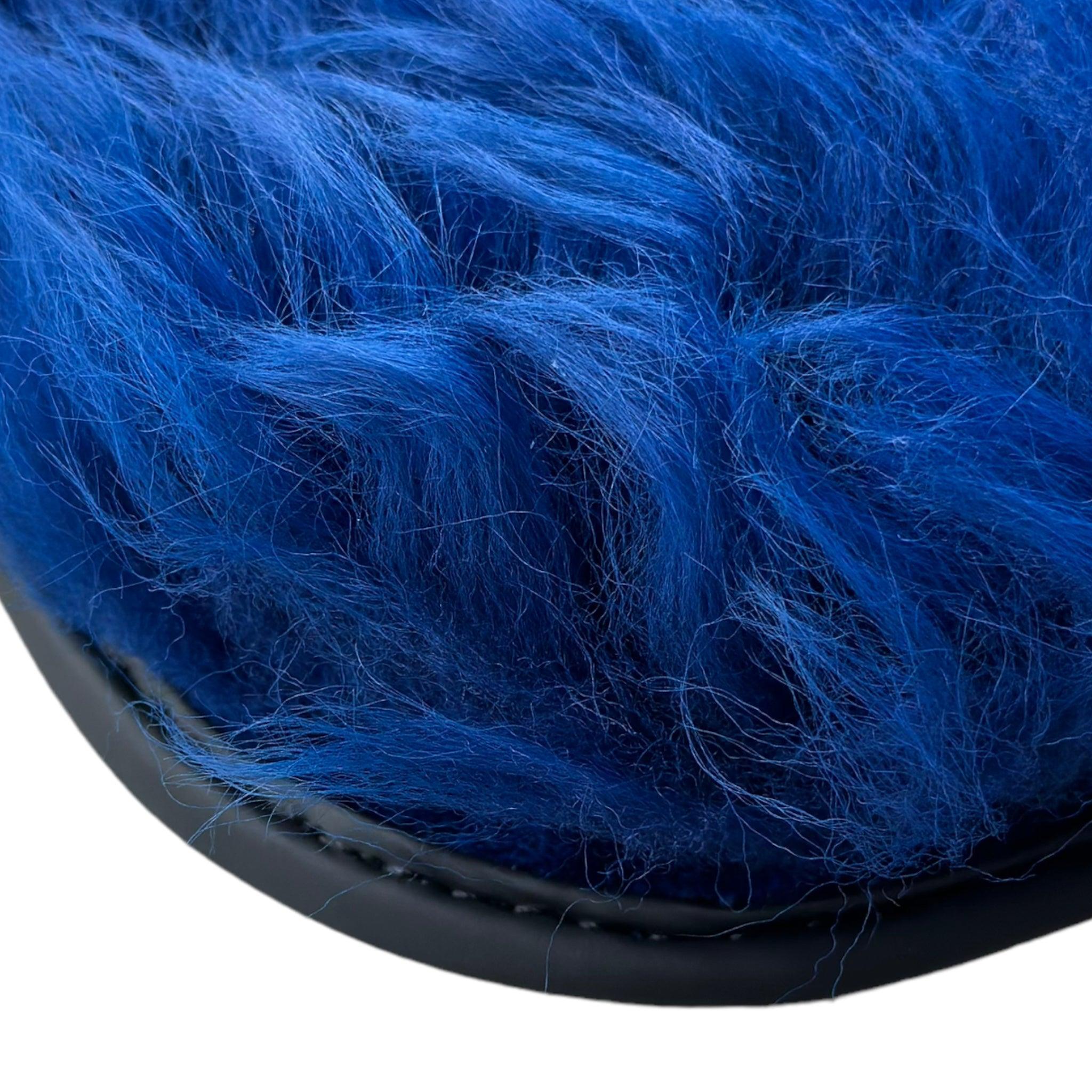 Navy Blue Sheepskin Floor Mats for Rolls Royce Cullinan RR31 (2018-2023) | ER56 Design - AutoWin