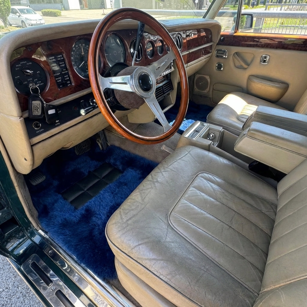 Interior look of floor mats for Rolls Royce Wraith (2013–2023) | ER56 Design