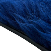 Navy Blue Sheepskin Floor Mats for Rolls Royce Wraith (2013–2023) | ER56 Design - AutoWin
