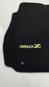 Black Floor Mats For Nissan 350Z (2003-2008)