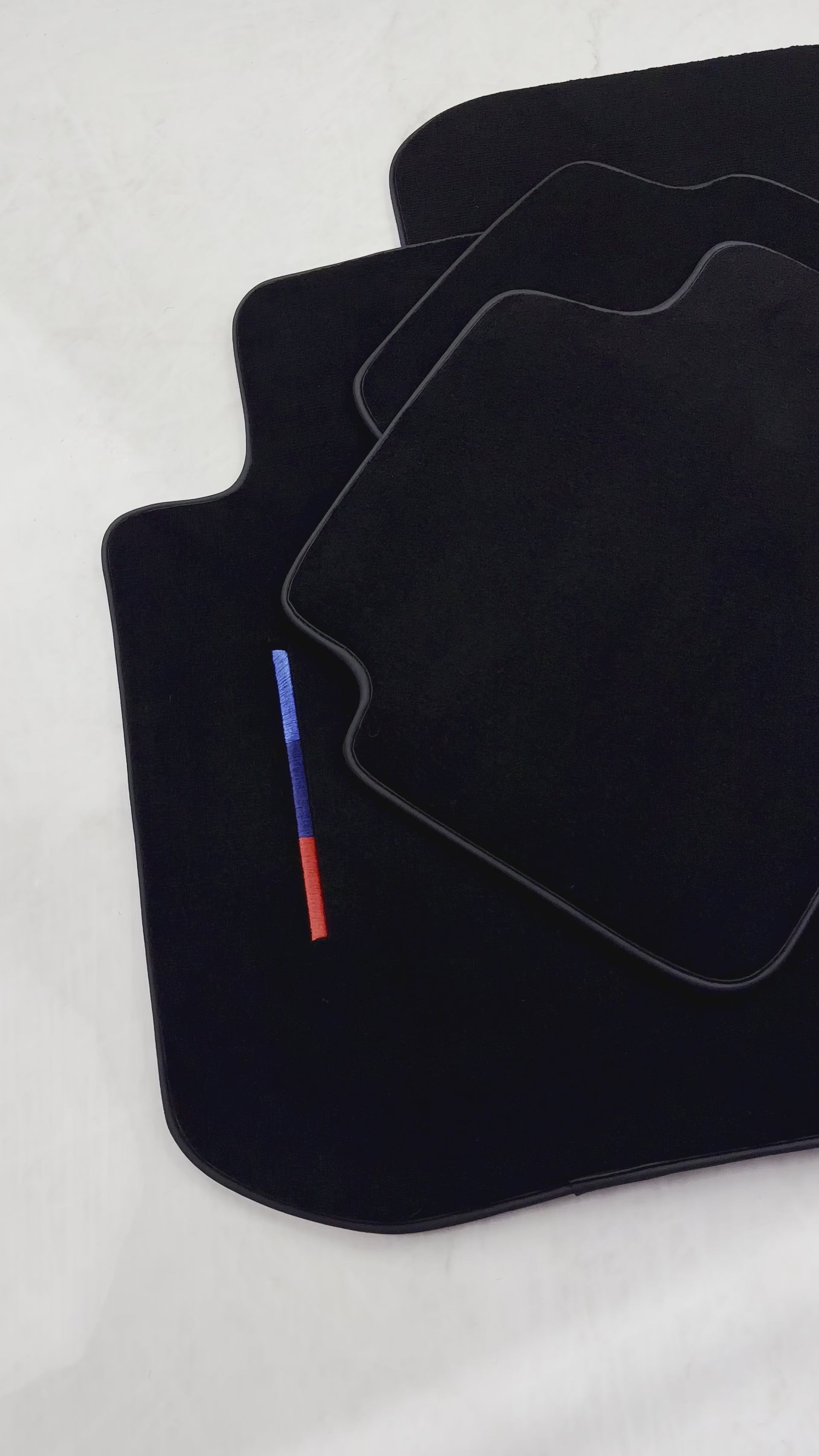 Black Floor Mats For BMW 3 Series G20 Set Perfect Fit | Various Trim Colors - AutoWin