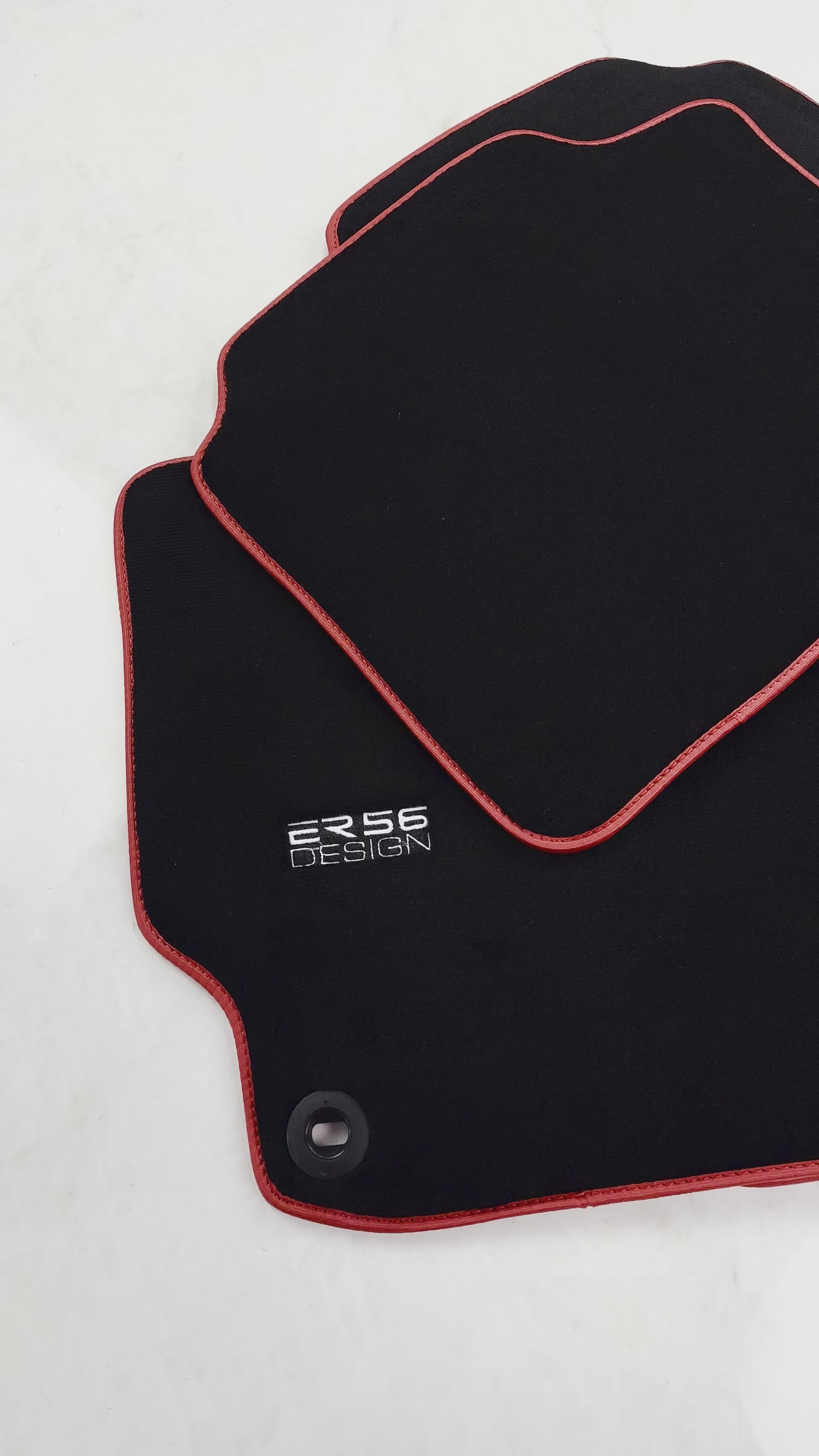 Black Floor Mats for Toyota Camry (2011-2017) ER56 Design - ER56 Design