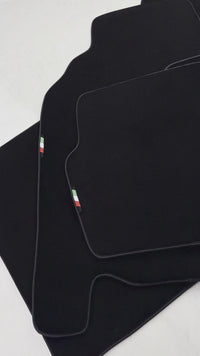 Black Floor Mats For Ferrari 456 (1992-2003) Italian Edition