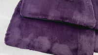 Purple Sheepskin Floor Mats for Rolls-Royce Phantom Sedan (2003-2016)