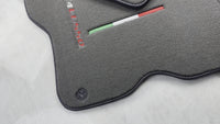 Gray Floor Mats For Ferrari GTC4 Lusso (2016-2023) Italian Edition