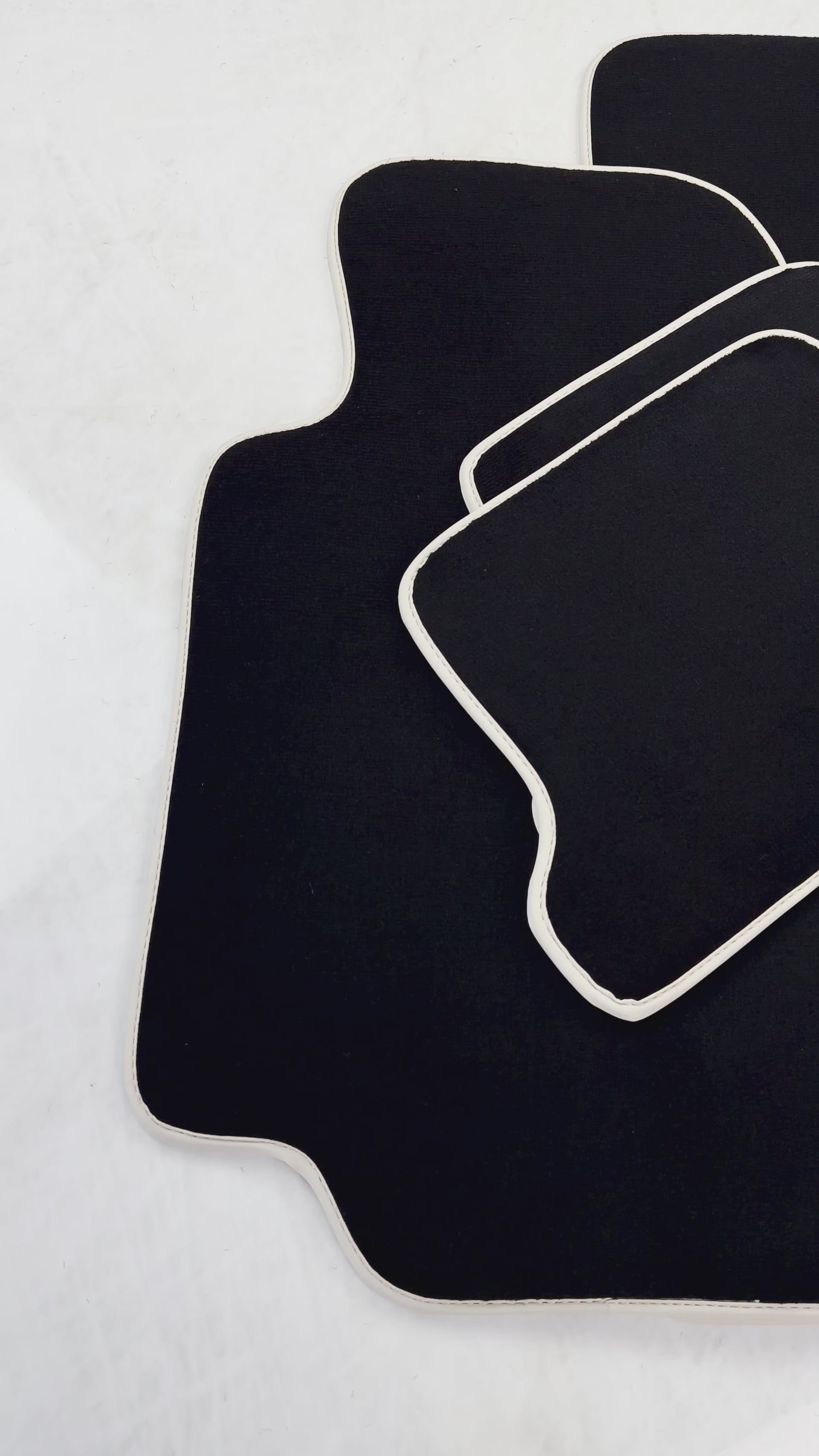 Black Floor Mats For BMW 8 Series E31 2-door Coupe (1989-1999) - AutoWin