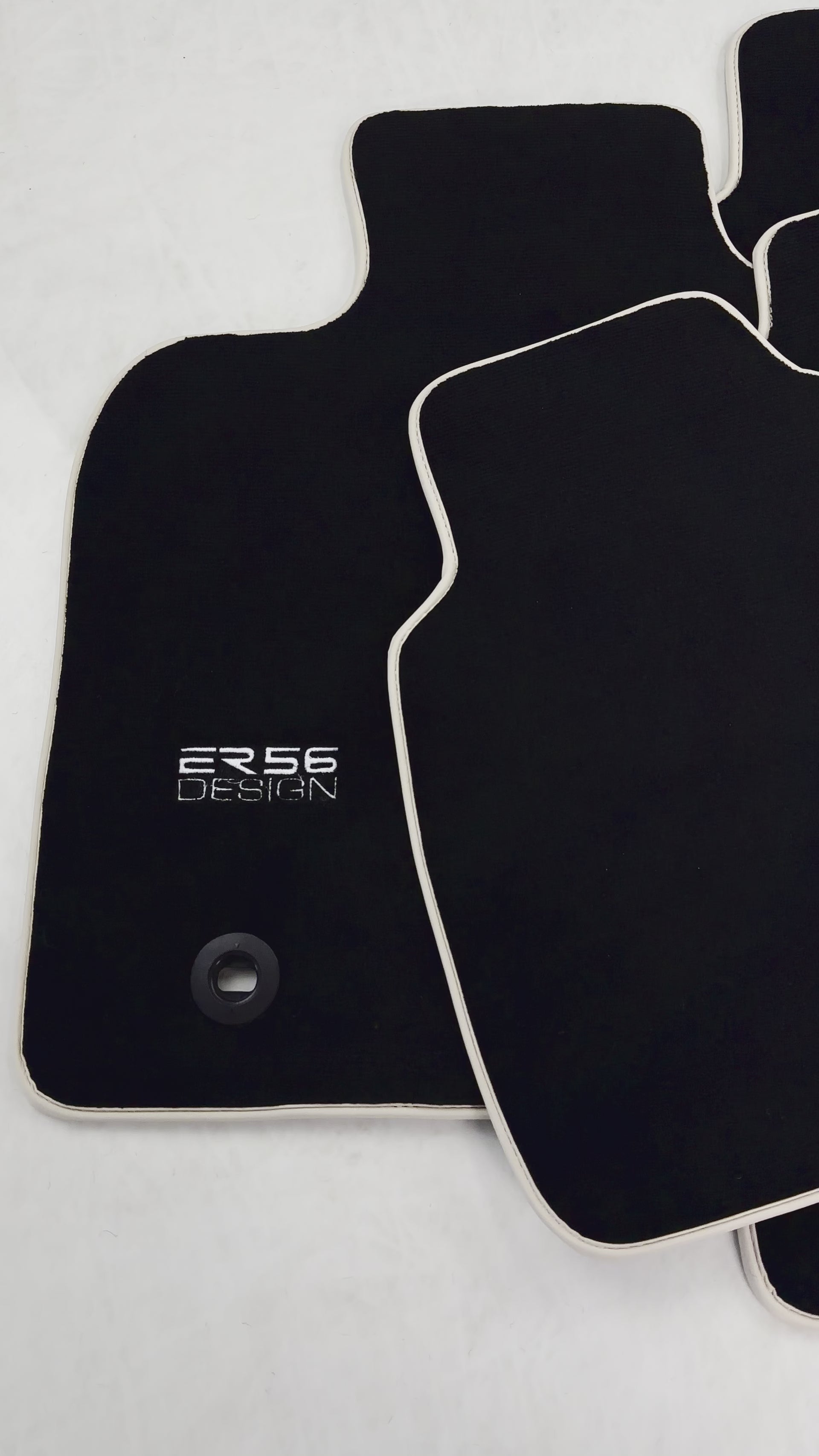 Black Floor Mats for Toyota Camry (2017) ER56 Design - ER56 Design