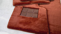 Ginger Color Sheepskin Floor Mats for Rolls-Royce Shadow (1965-1977)