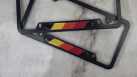 Autowin Number Plate Holder USA Standard Size Retro Yellow