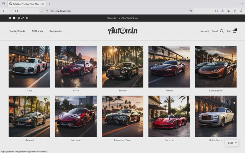 Customize Your Porsche Floor Mats