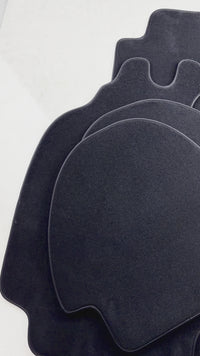 Black Floor Mats for Porsche 911 - 964 (1989-1994)