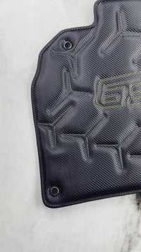 Carbon Leather Floor Mats for Lamborghini Aventador SVJ 63 Edition