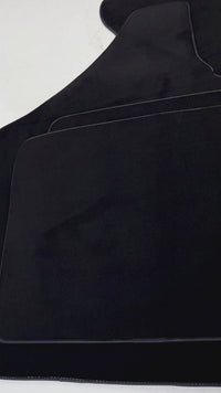 Black Floor Mats for VW Karmann Ghia (1955-1974)