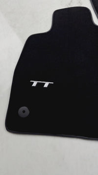 Black Floor Mats for Audi TT MK1 Coupe (1998-2006)