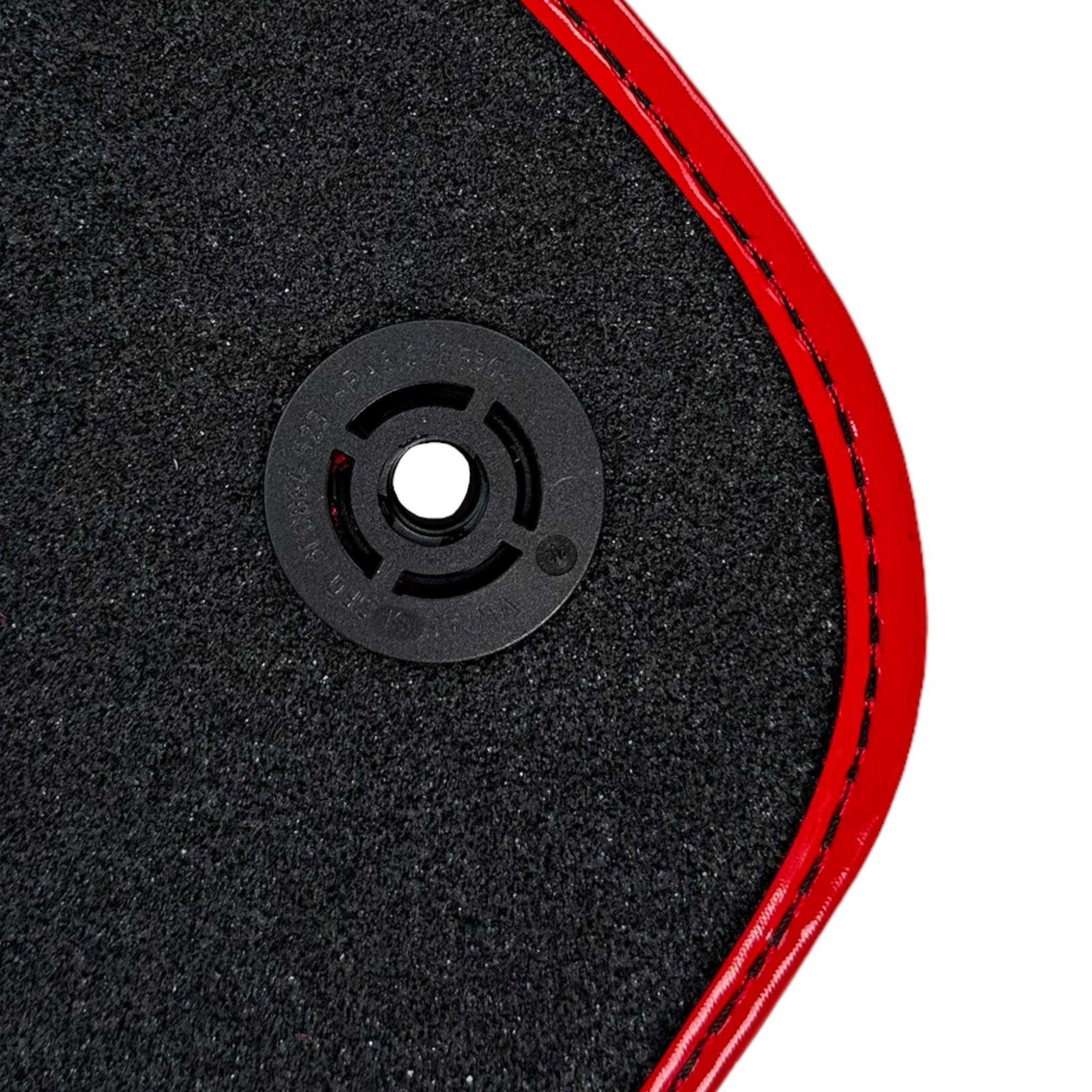 Red Floor Mats For Bentley Continental GT (2018–2023) - AutoWin