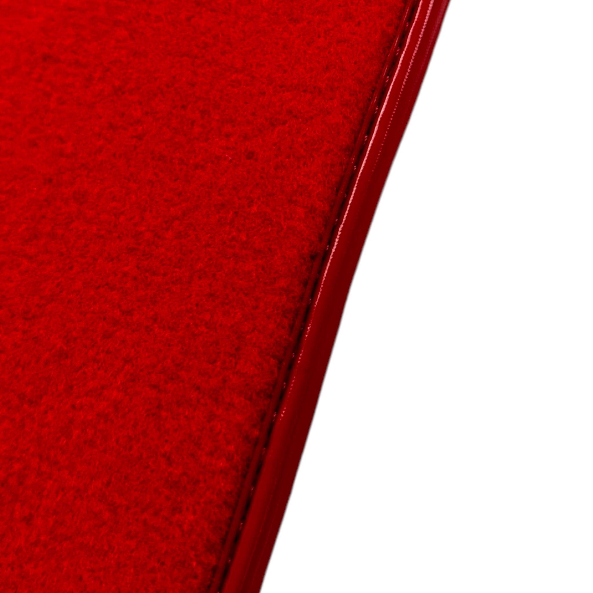 Red Floor Mats For Bentley Continental GT (2018–2023) - AutoWin