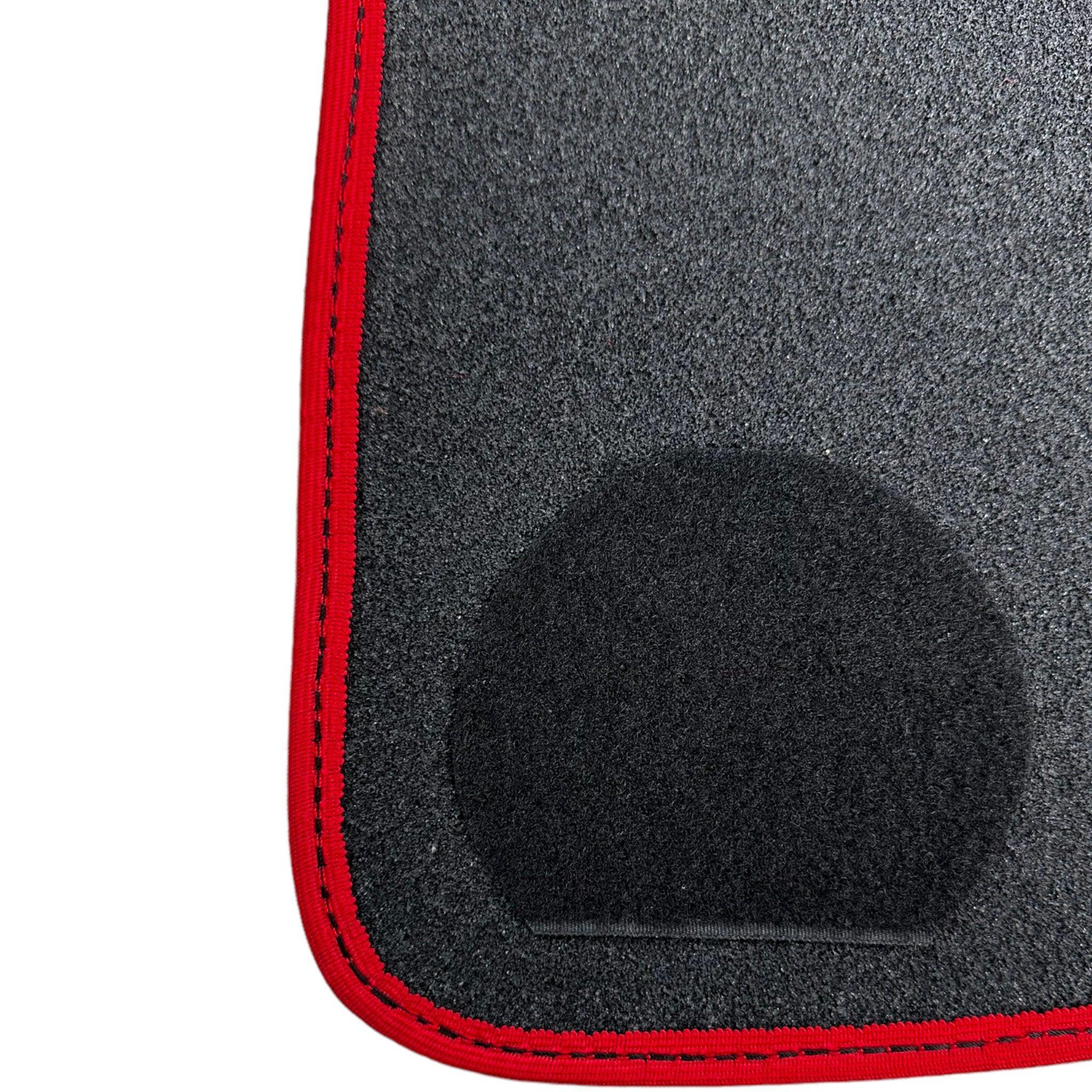 Red Floor Mats For BMW 3 Series E92 LCI With M Package - AutoWin