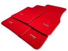 Red Floor Mats For BMW 8 Series Gran Coupe G16 | ER56 Design Brand - AutoWin