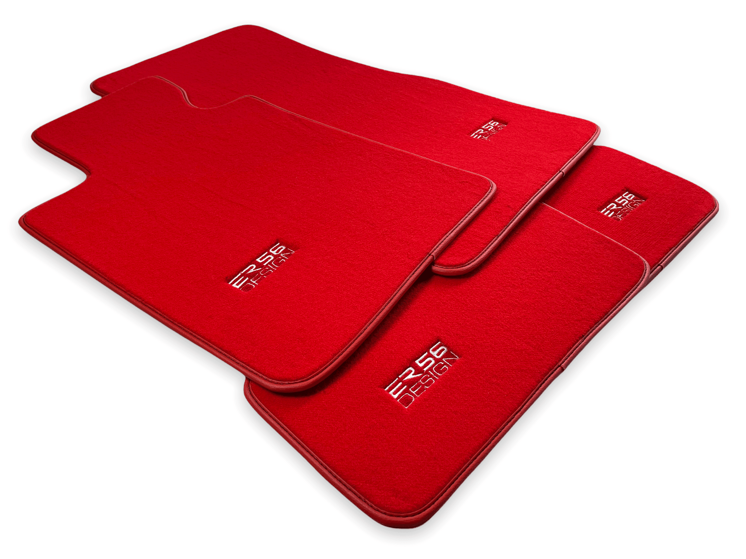 Red Floor Mats For BMW 8 Series Gran Coupe G16 | ER56 Design Brand - AutoWin
