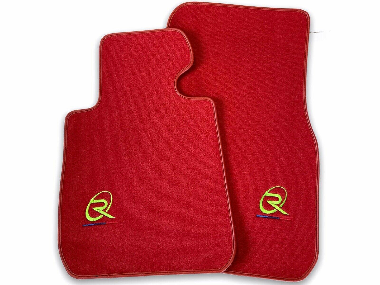 Red Floor Mats For BMW M5 Series F90 | ER56 Design - AutoWin