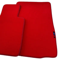 Red Floor Mats For BMW Z4 Series E86 Coupe (2003-2008) With M Package AutoWin Brand - AutoWin