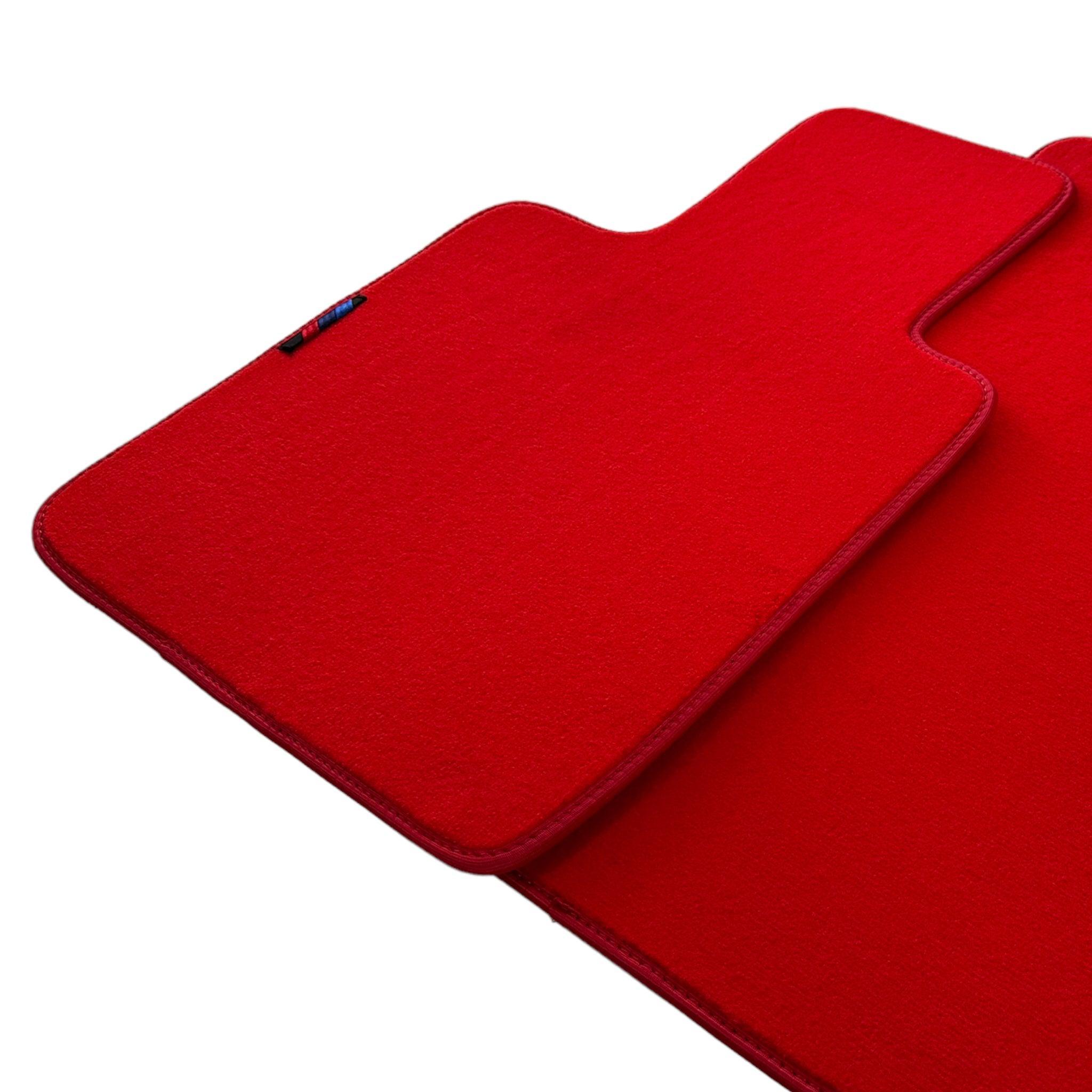 Red Floor Mats For BMW Z4 Series G29 With M Package AutoWin Brand - AutoWin