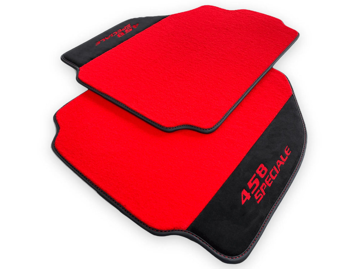 Red Floor Mats For Ferrari 458 Speciale 2012-2015