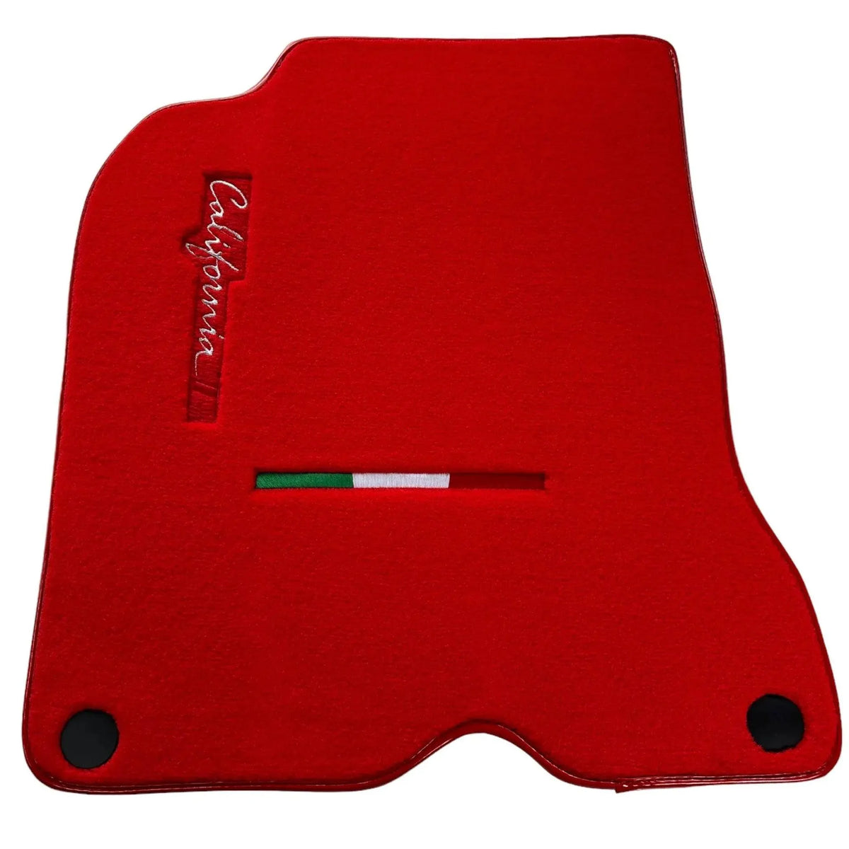 Red Floor Mats For Ferrari California T 2015–2018 - AutoWin