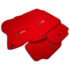 Red Floor Mats For Ferrari GTC4 Lusso (2016-2023) Italian Edition - AutoWin