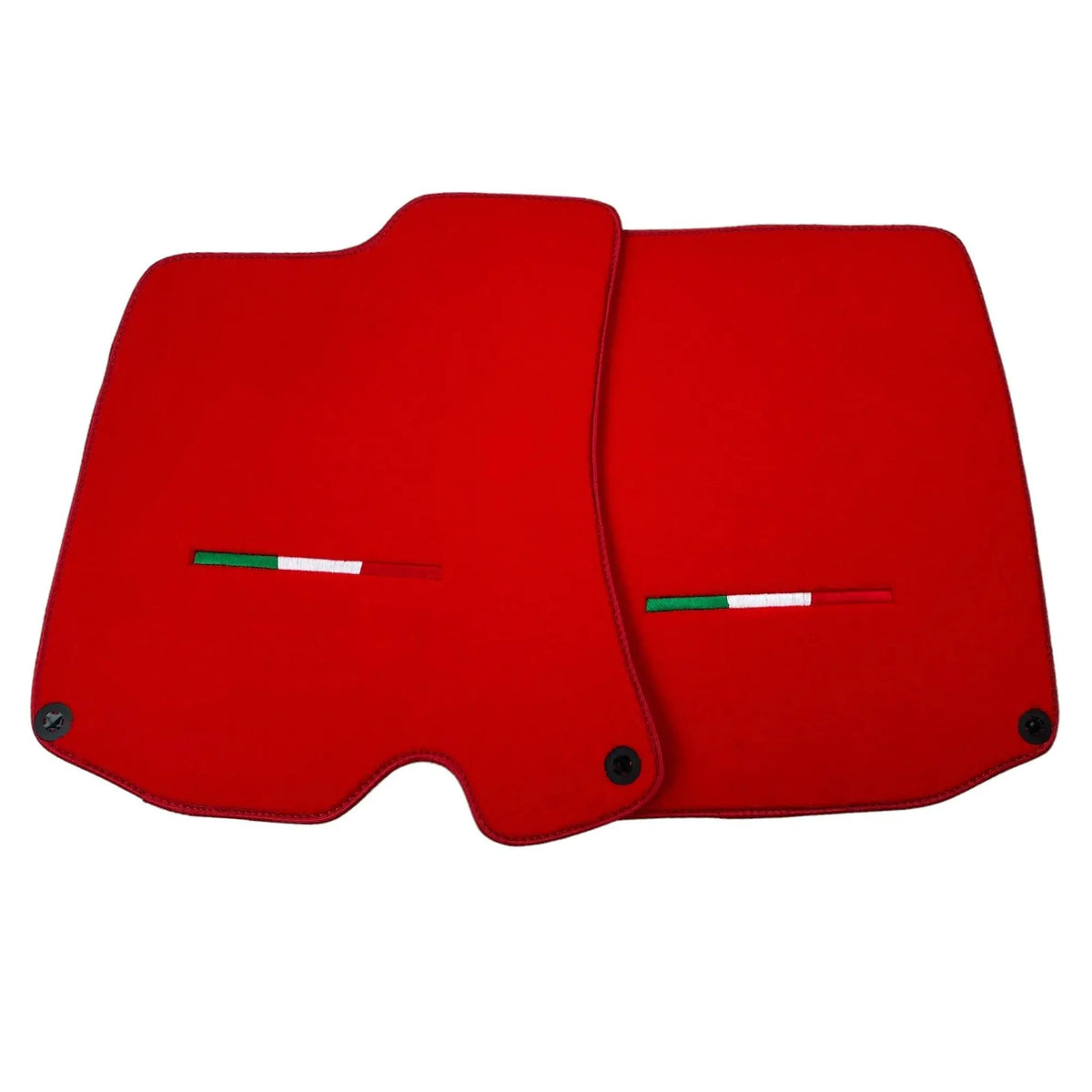 Red Floor Mats For Ferrari Portofino (2018-2023) Italian Edition - AutoWin