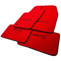 Red Floor Mats For Jeep Grand Cherokee WK2 SRT (2011-2020) - AutoWin