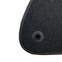Red Floor Mats For Mercedes-Benz C-Class W204 (2007-2014) - AutoWin