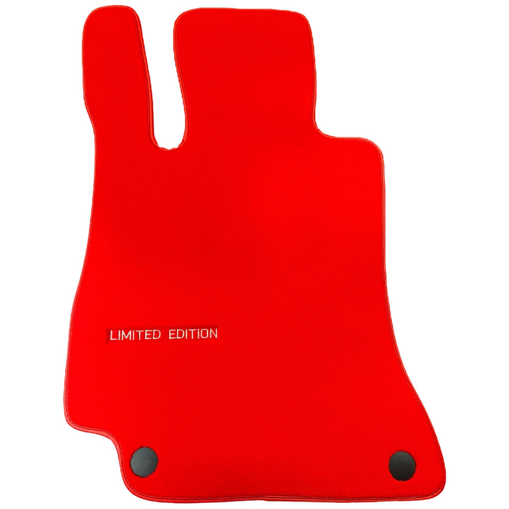 Red Floor Mats For Mercedes Benz E-Class W213 Sedan (2016-2020) | Limited Edition - AutoWin