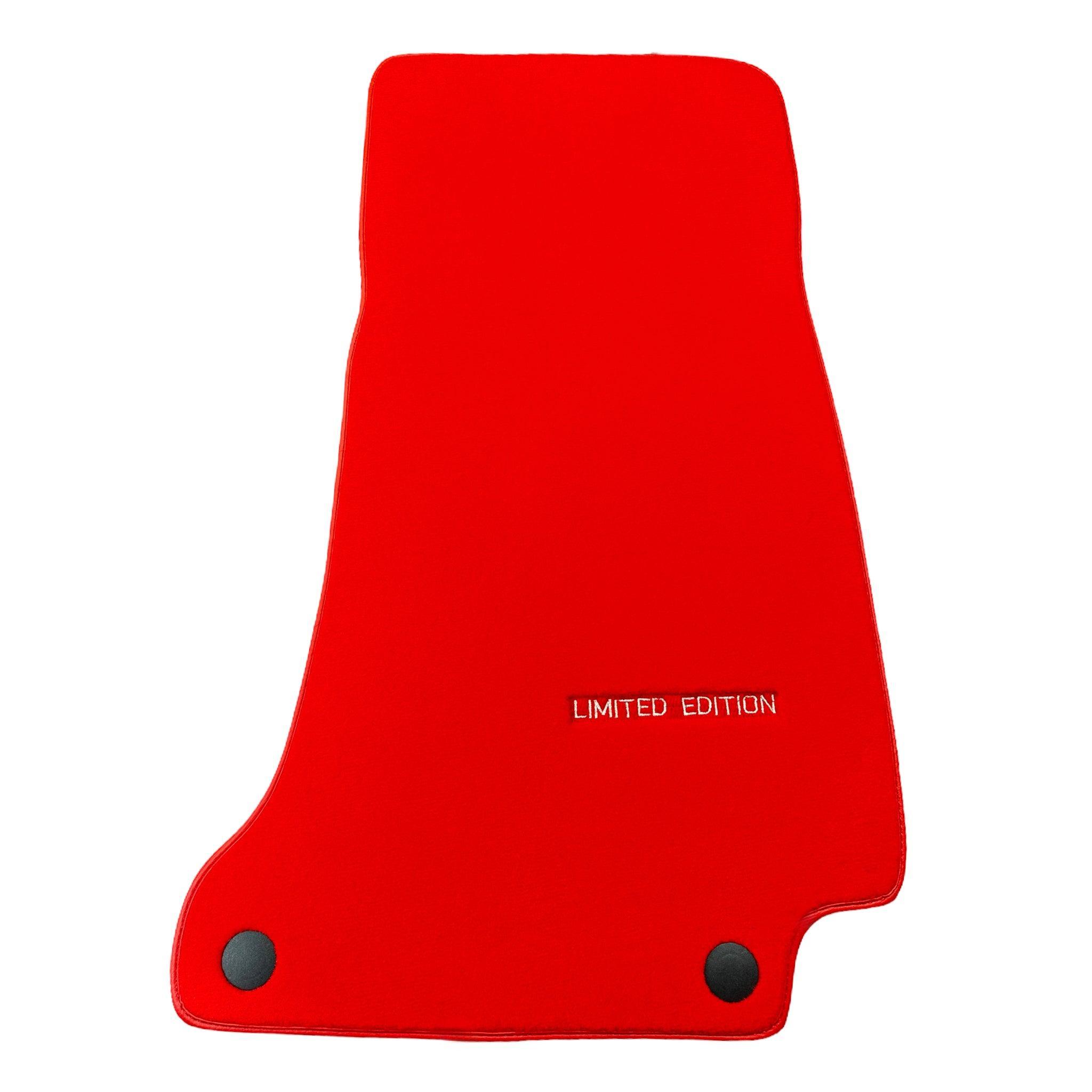 Red Floor Mats For Mercedes Benz E-Class W213 Sedan (2016-2020) | Limited Edition - AutoWin