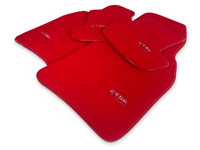 Red Floor Mats for Porsche 911 - 996 (1998-2004) - AutoWin