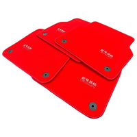 Red Floor Mats for Porsche Cayenne (2018-2023) | ER56 Design - AutoWin