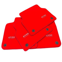 Red Floor Mats for Porsche Cayenne (2018-2023) | ER56 Design - AutoWin