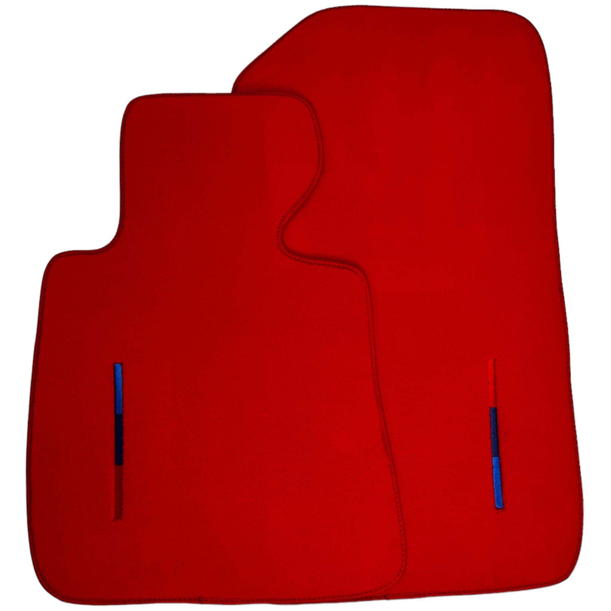 Red Mats For BMW M3 E92 With M Package - AutoWin