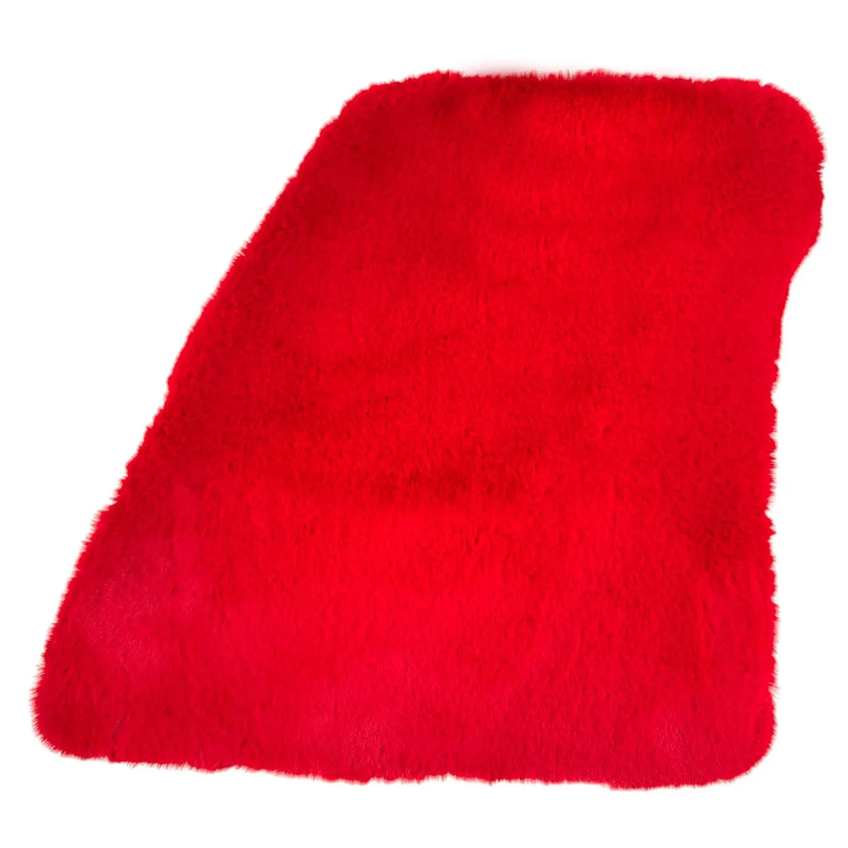 Red Sheepskin Floor Mats for Ferrari 296 GTB (2022-2027)