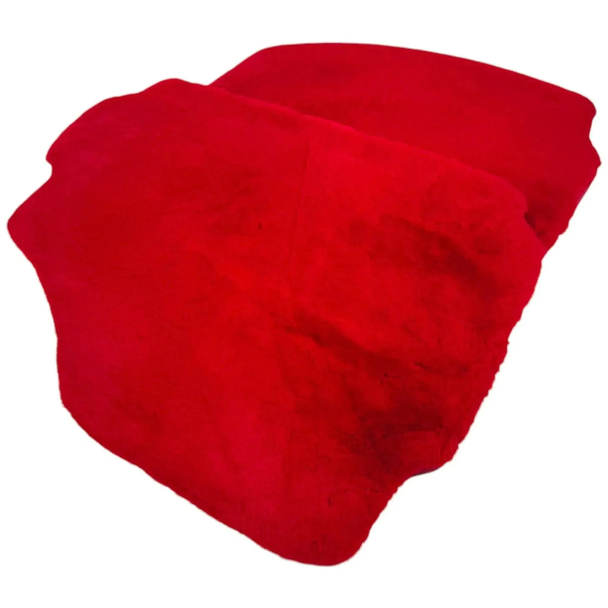 Red Sheepskin Floor Mats for Ferrari 458 Italia (2009-2015)
