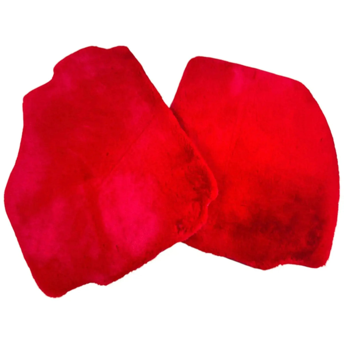 Red Sheepskin Floor Mats for Ferrari 458 Speciale (2012-2015)