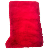 Red Sheepskin Floor Mats For Rolls Royce Ghost Series II (2021-2024) ER56 Design Brand