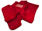 Red Sheepskin Floor Mats for Rolls Royce Spectre (2023-2024) ER56 Design Brand - AutoWin